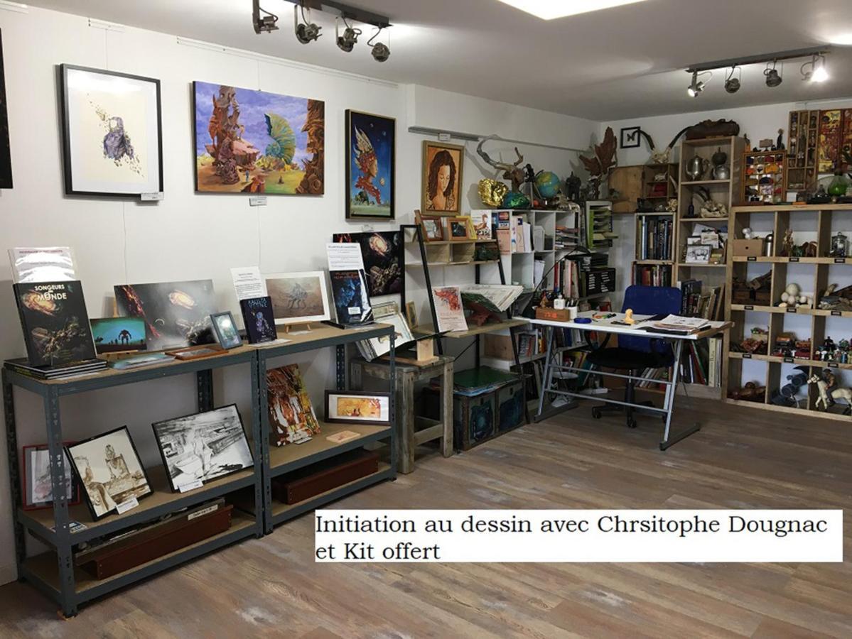 Chambre d'hôtes Dougnac Art Fantastique Fleurance Exterior foto